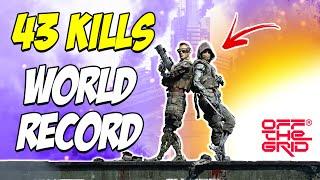 43 kill WORLD RECORD Off the Grid CONSOLE - The GaGOD