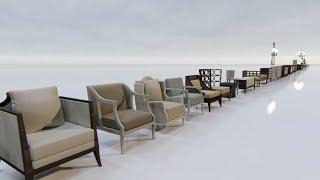 Sketchup Brands Furniture Vol. 1 + Lumion Animation