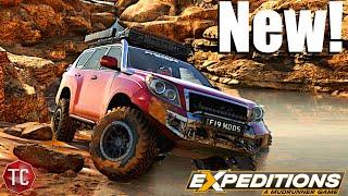 Expeditions: A MudRunner Game | Toyota Land Cruiser Prado! (CONSOLE & PC MODS)