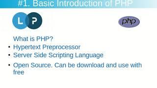 Introduction of PHP Programming | PHP Tutorial | PHP For Beginners | Learn PHP Programming