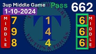 Thai Lottery 3UP Middle Single Game | Thai Lottery Live Game | VIP Tips & Tricks 1-10-2024