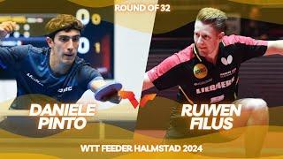 Pinto Daniele vs Filus Ruwen | Wtt Feeder Halmstad Round of 32