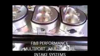 F&B Six Pack Magnum MPI intake for modman manifold