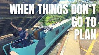 Trying To Reverse On A Windy Day, Navigating A Narrowboat & A Cruise On The Oxford Canal Ep 17