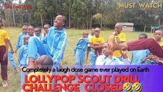 PART 12:  YOU MUST LAUGH  || FUNNIEST SCOUT DRILL LOLLYPOP CHALLENGE |