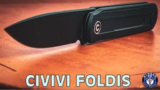 UK Legal Civivi Knives Foldis Front Flipper : Full Review