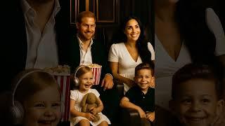 Prince Harry and kids at the movies