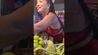 Thai Street Food with BEAUTIFUL LADIES at Jomtien Night Market Pattaya