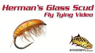 Herman's Glass Scud Fly Tying Video Instructions