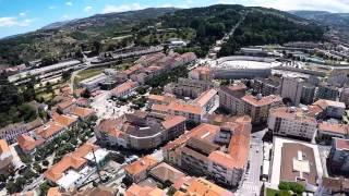 Flight over Lamego, Portugal