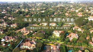 Drive around and Drone shots of Runda one of the Wealthiest Suburbs, in Nairobi Kenya. Edited