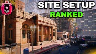 BEST BANK SITE SETUP GUIDE (RANKED) Rainbow Six Siege Guide