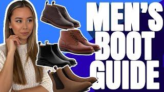 Complete Men's Boot Guide | Mens Fashioner | Ashley Weston