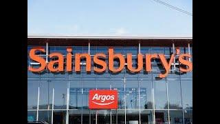 Sainsbury’s Argos shopping.