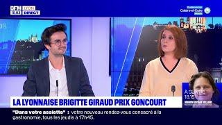 La Lyonnaise Brigitte Giraud reçoit le prix Goncourt