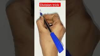 division trick.. divide by 9..#division #mathstrick #mentoravika #viralmaths  #viralshorts