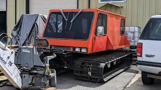 This LMC 1500 Snowcat has a Weird Connection to the DeLorean