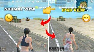 IPAD VIEW TUTORIAL  | PUBG MOBILE LITE