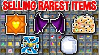 SELLING MY RAREST ITEMS IN GROWTOPIA