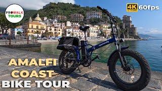 Amalfi Coast Biking Tour - 4K60fps (72Km/45 miles) - with Captions