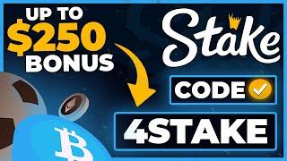Stake Promo Code "4STAKE" — FREE $250 BONUS (NEW Stake Us Promo Code 2025 Review)