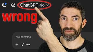 Are You Using the Wrong ChatGPT Model?
