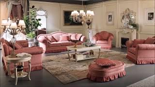 Classic living room luxury interior design & salon home decor