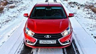 Что не так с Lada Vesta? Тест драйв Лада Веста 2016-2017. Робот и механика!