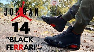 EARLY LOOK!! JORDAN 14 “BLACK FERRARI” REVIEW & ON FEET!!