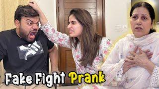 Fake Fight Prank WIth Susral (Gone Wrong)  | Aroob Ne Sara Prank Flop Kar Diya 