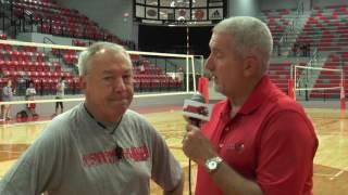 Jacksonville State Volleyball - 1st Practice of 2016