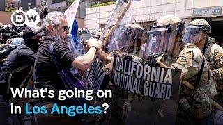 Anti-ICE protests in LA intensify after Trump deploys National Guard | DW News