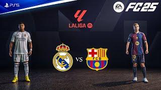 FC 25 - Real Madrid vs Barcelona Ft. Mbappe, Yamal, El Clasico 24/25 Full Match | PS5™ [4K60]