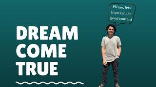 DREAM COME TRUE - KRISH BAVANA VLOGS 1