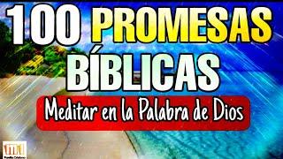 🟣 100 PROMESAS DE DIOS en la BIBLIA habladas en audio Palabra VERSOS para DORMIR COMENZAR la MAÑANA