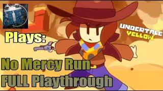 Undertale Yellow | No Mercy Run | FULL Playthrough