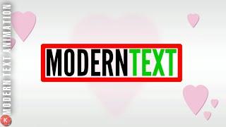 Modern Text Animation Using KineMaster - Ceo Don Arts