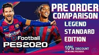 PES 2020 Pre Order Versions