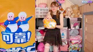 TEMU Diaper Haul! Funny & Cute Adult Diapers Try-On - Bedwetting Girl Review