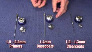 Simple Tips For Painting A Car - HVLP Paint Gun Needle & Nozzles Explained - Eastwood