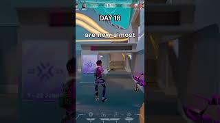 Day 18 of IRON to RADIANT #valorant