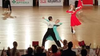 Salaspils Open 2017 - WDSF Juvenile Open ST. Vilimanis - Zinovatna, Final WALTZ