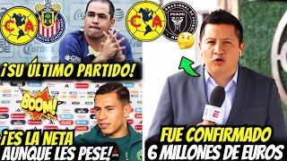 ¡QUÉ DÍA LOCO!  LA DIRECTORIA CONFIRMA BOMBAZOS HOY! ULTIMAS NOTICIAS DEL CLUB AMERICA