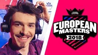 Behind the Scenes Of a League Caster - Foxdrop EUMasters Vlog