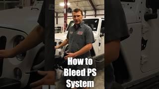 How to Bleed your Power Steering System with PSC Motorsports! #psc #powersteering