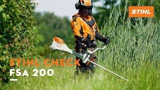 STIHL Check: STIHL Motorsense FSA 200 - Leistungsstarke Motorsense aus dem STIHL Akku AP-System