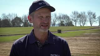 Pre-emergent herbicides trial for managing weeds in the turf production industry.