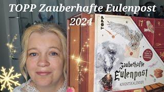 TOPP  kreativer Adventskalender 2024 ️ Zauberhafte Eulenpost  ein Hauch von HP 