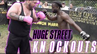 He made him dance with the KO shot!  | STREET BEEFS