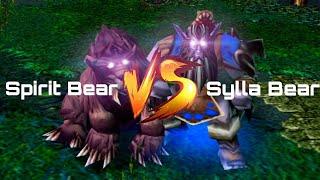 DotA 1- Sylla Bear Vs Spirit  Bear |WHO WILL BEAT ? | How to kill roshan in 5 sec